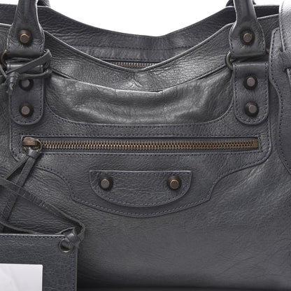 Balenciaga Agneau Classic Hardware City Anthracite 6 of 8