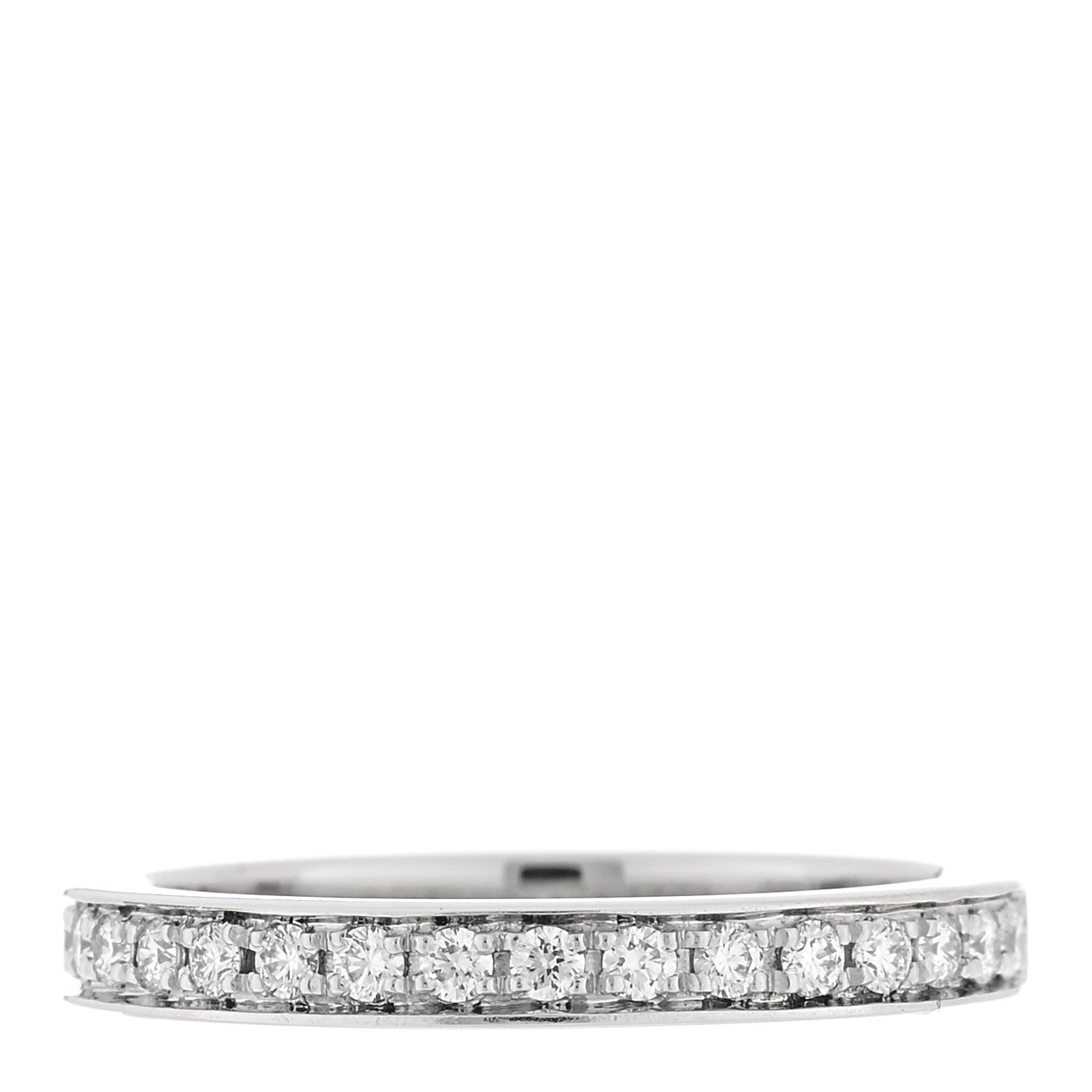 Bulgari Platinum Diamond Dedicata A Venezia Wedding Band Ring 47 4 1 of 5
