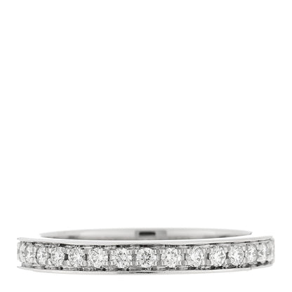 Bulgari Platinum Diamond Dedicata A Venezia Wedding Band Ring 47 4 1 of 5