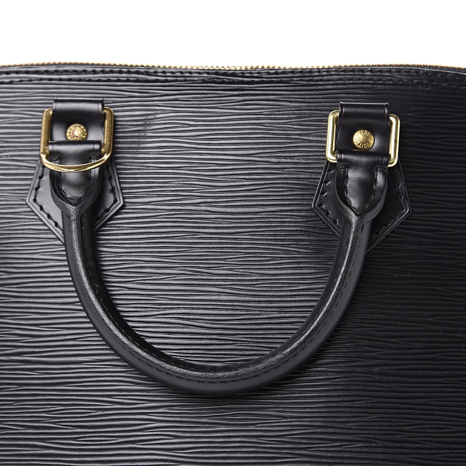 Louis Vuitton Epi Alma PM Black 13 of 14