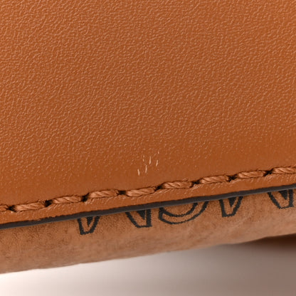 MCM Visetos Small Millie Crossbody Belt Bag Cognac 10 of 12