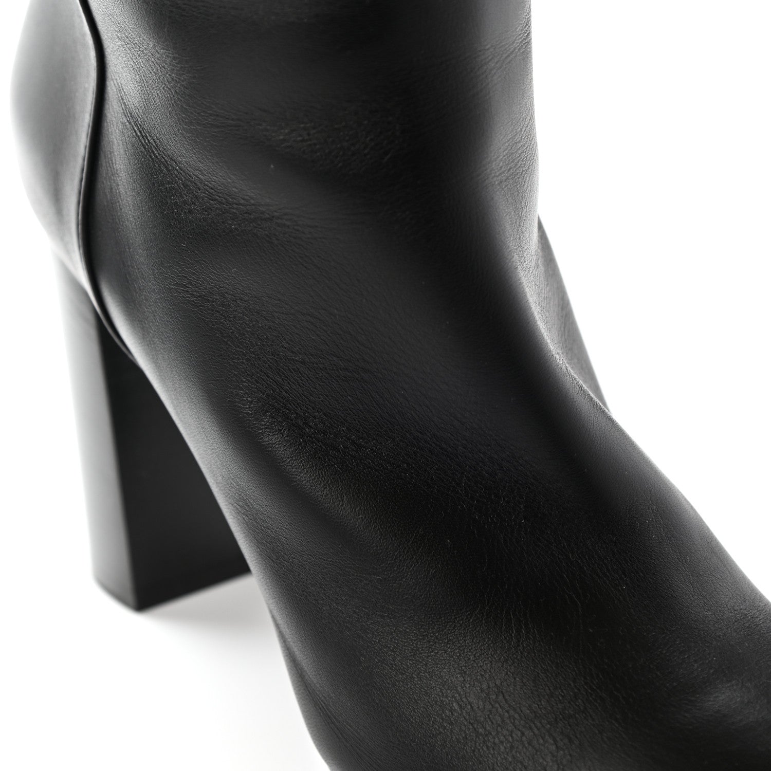 Hermes Heritage Calfskin Story Boots 38 Black 6 of 11