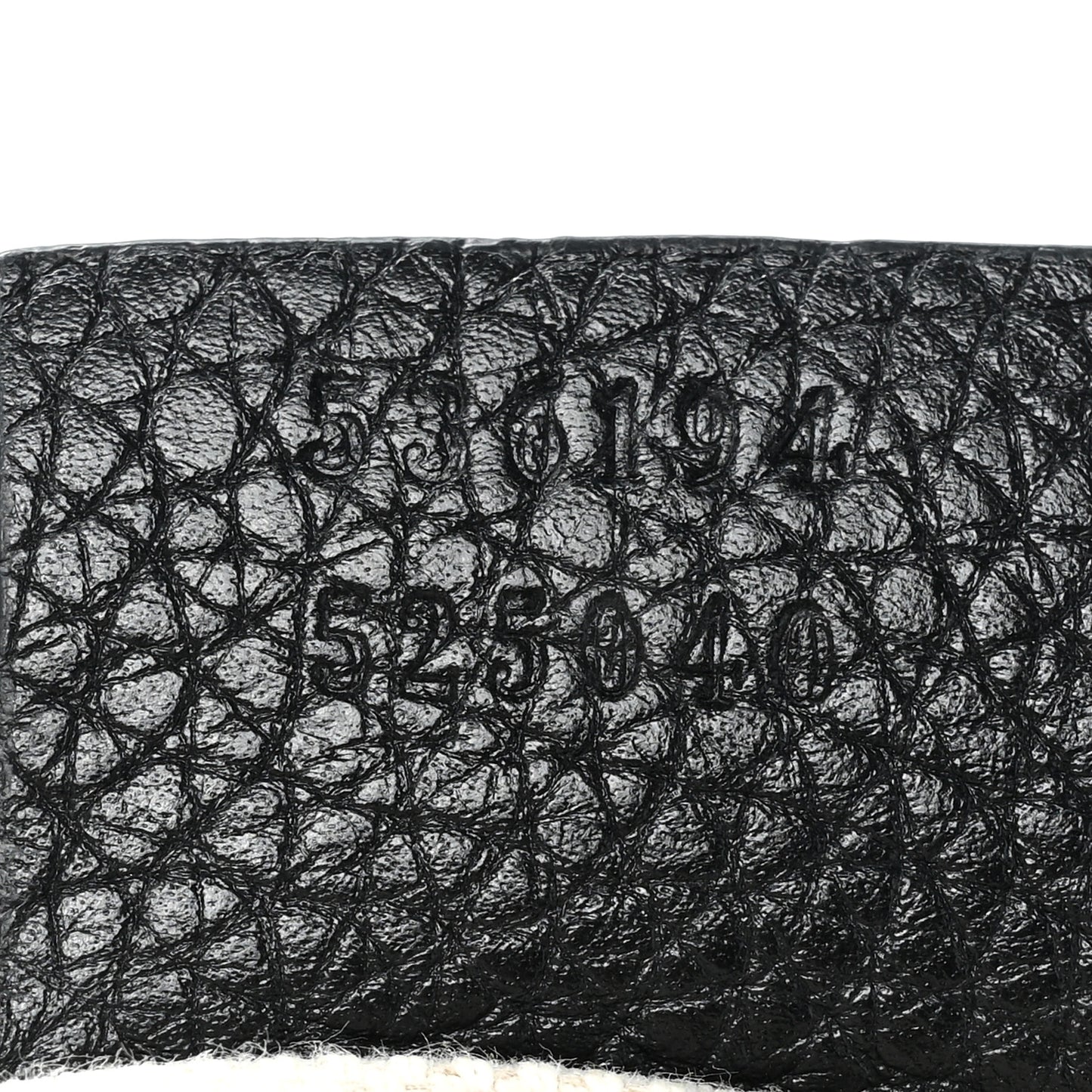 Pebbled Calfskin Large Soho Hobo Black
