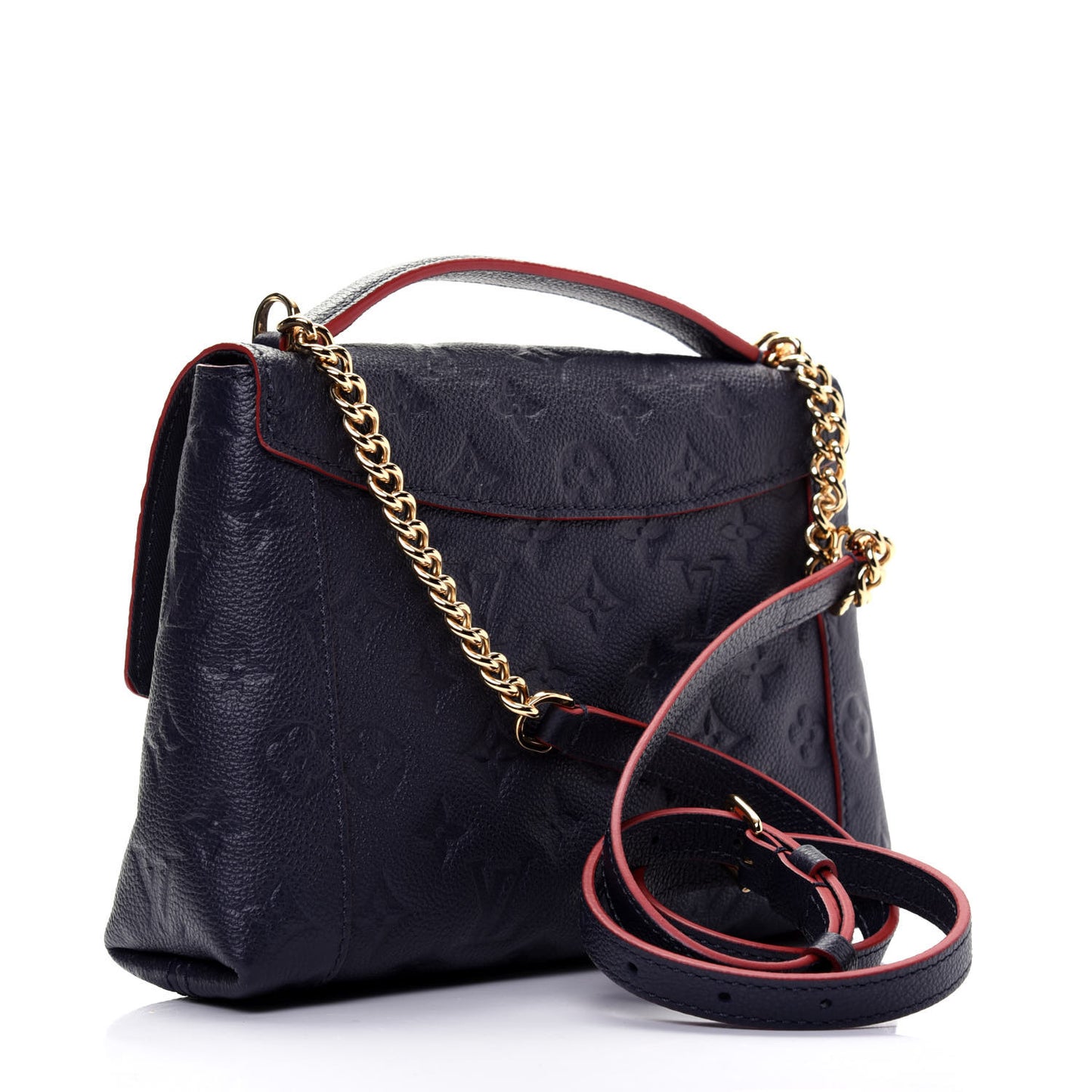Empreinte Blanche BB Marine Rouge