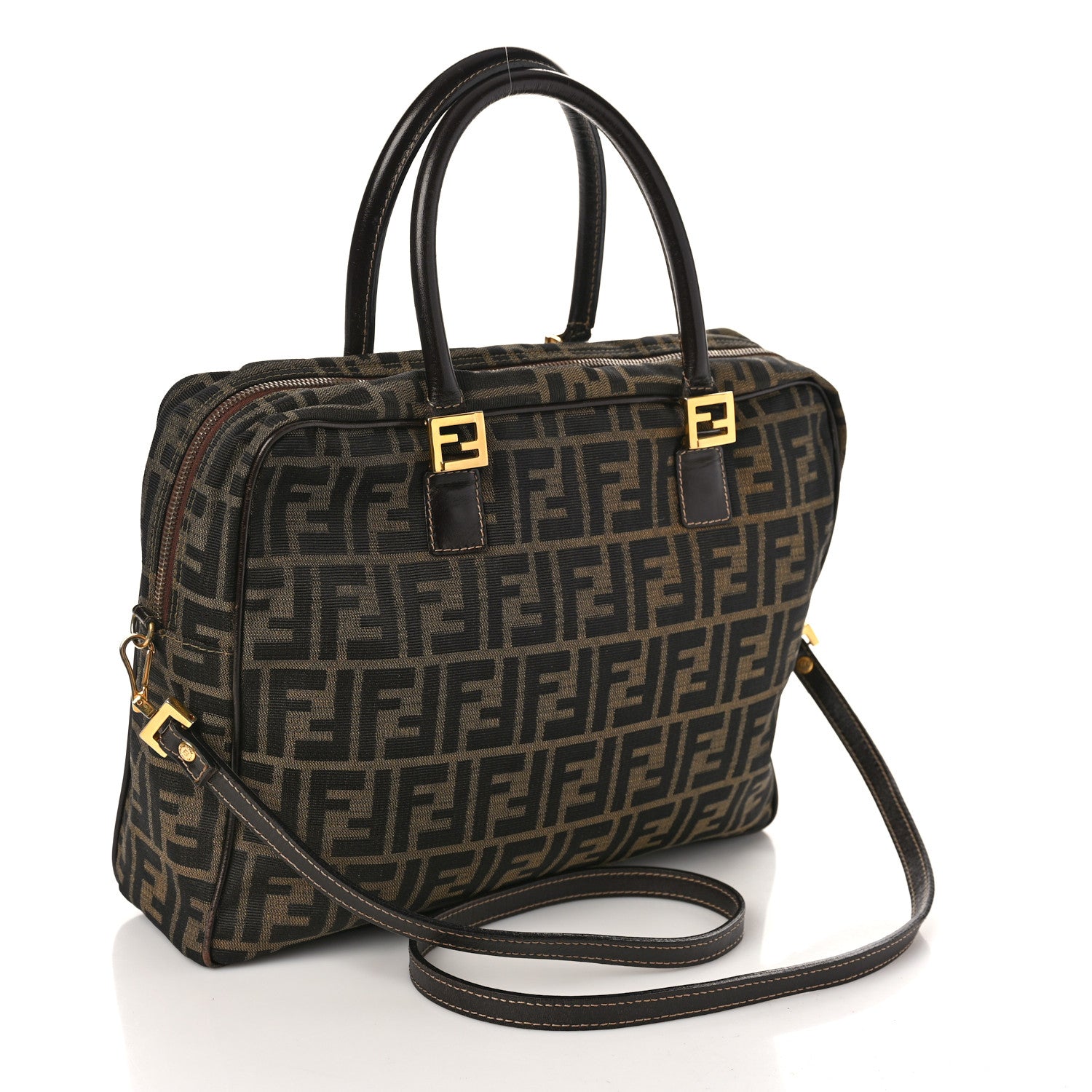 Fendi Zucca Crossbody Bag Tobacco 3 of 9
