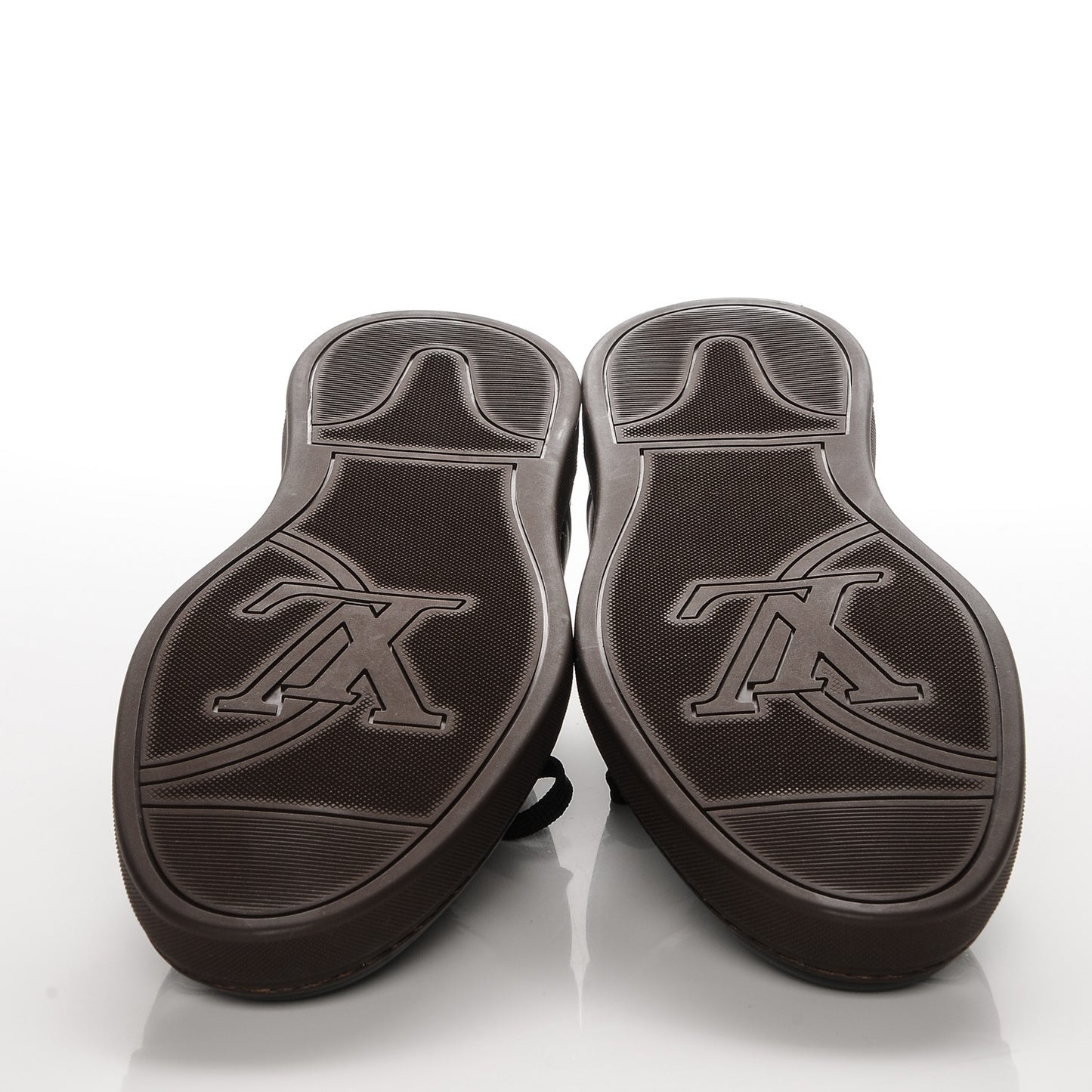 Calfskin Monogram Line Up Sneaker 5 Black