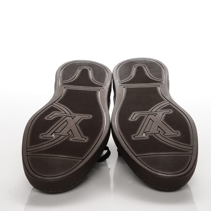 Louis Vuitton Calfskin Monogram Line Up Sneaker 5 Black 5 of 6