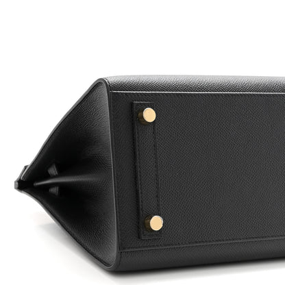 Hermes Epsom Birkin Sellier 25 Black 9 of 10