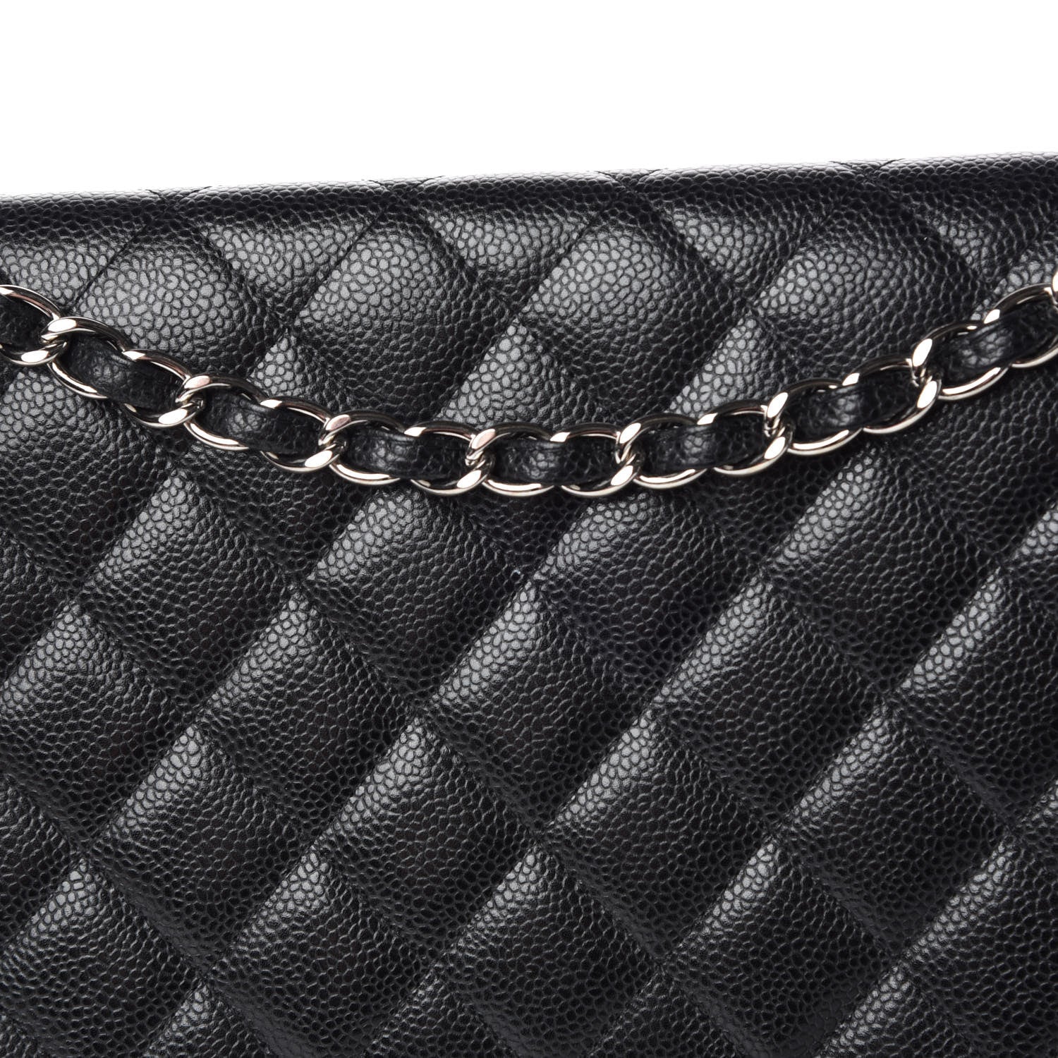 Chanel Caviar Quilted Maxi Single Flap Black 10 of 11