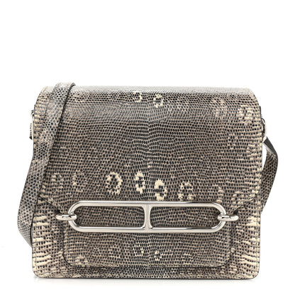 Hermes Lizard Mini Sac Roulis Ombre 1 of 16