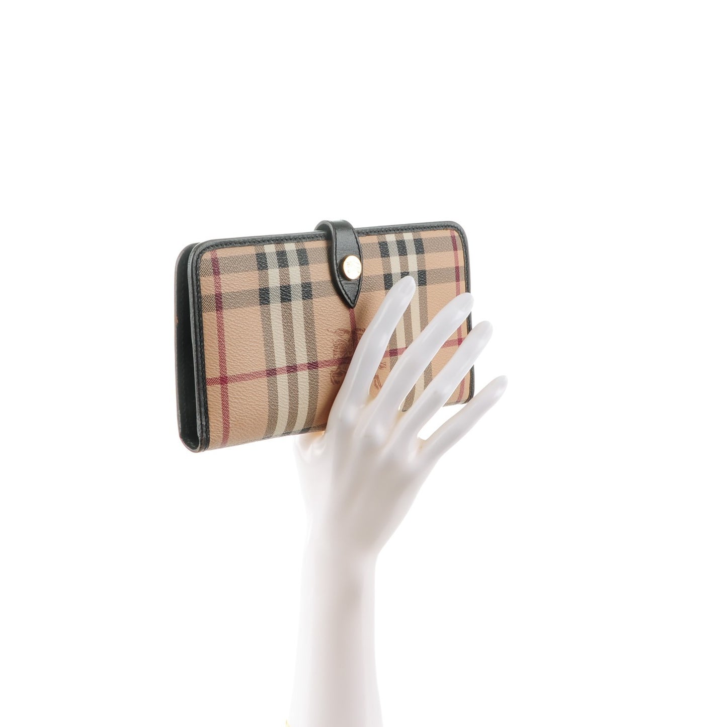 Haymarket Check Pimlico Continental Wallet Chocolate