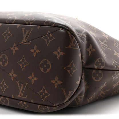 Louis Vuitton Calfskin Monogram Shopper Tote MM 9 of 9