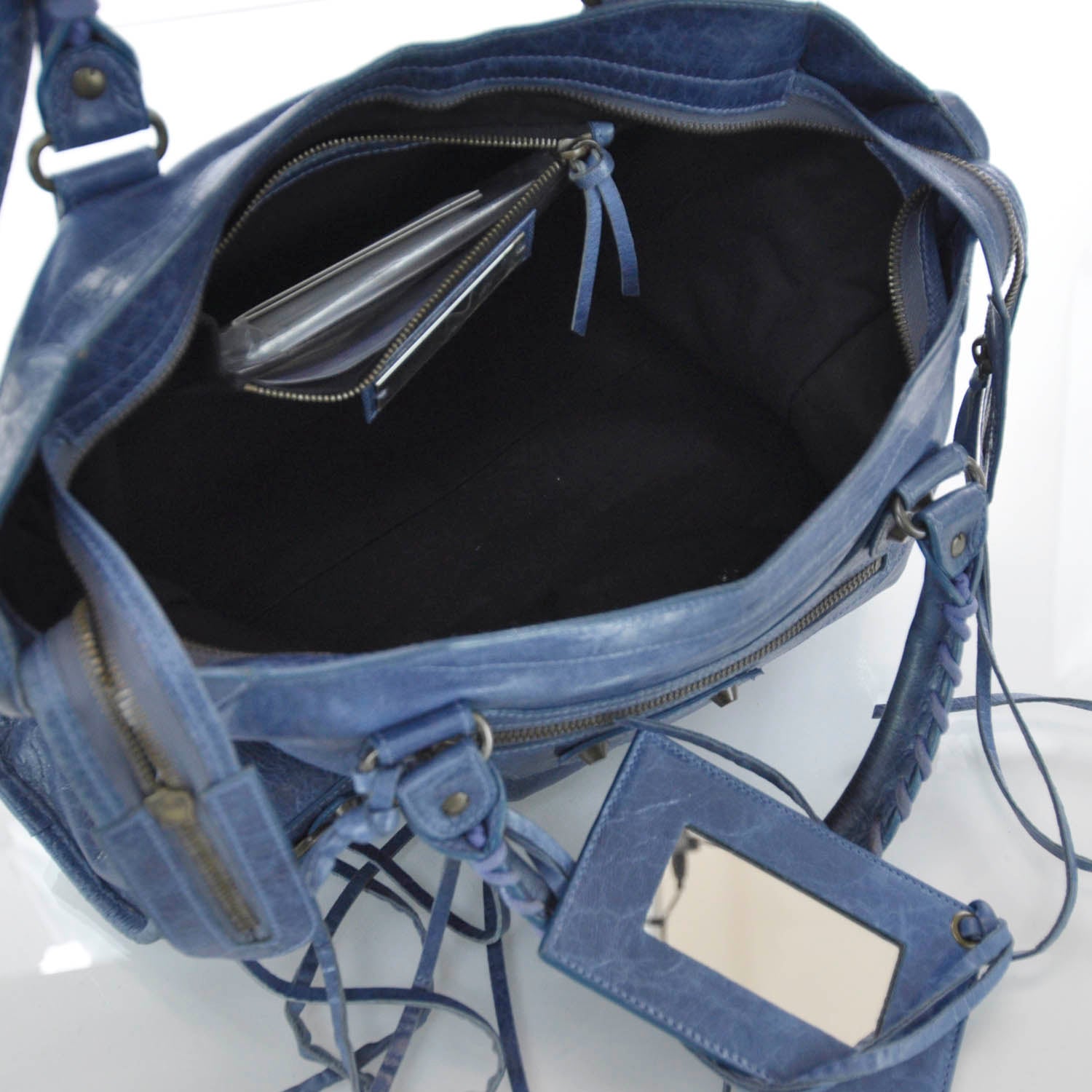 Balenciaga Chevre City Navy 8 of 10