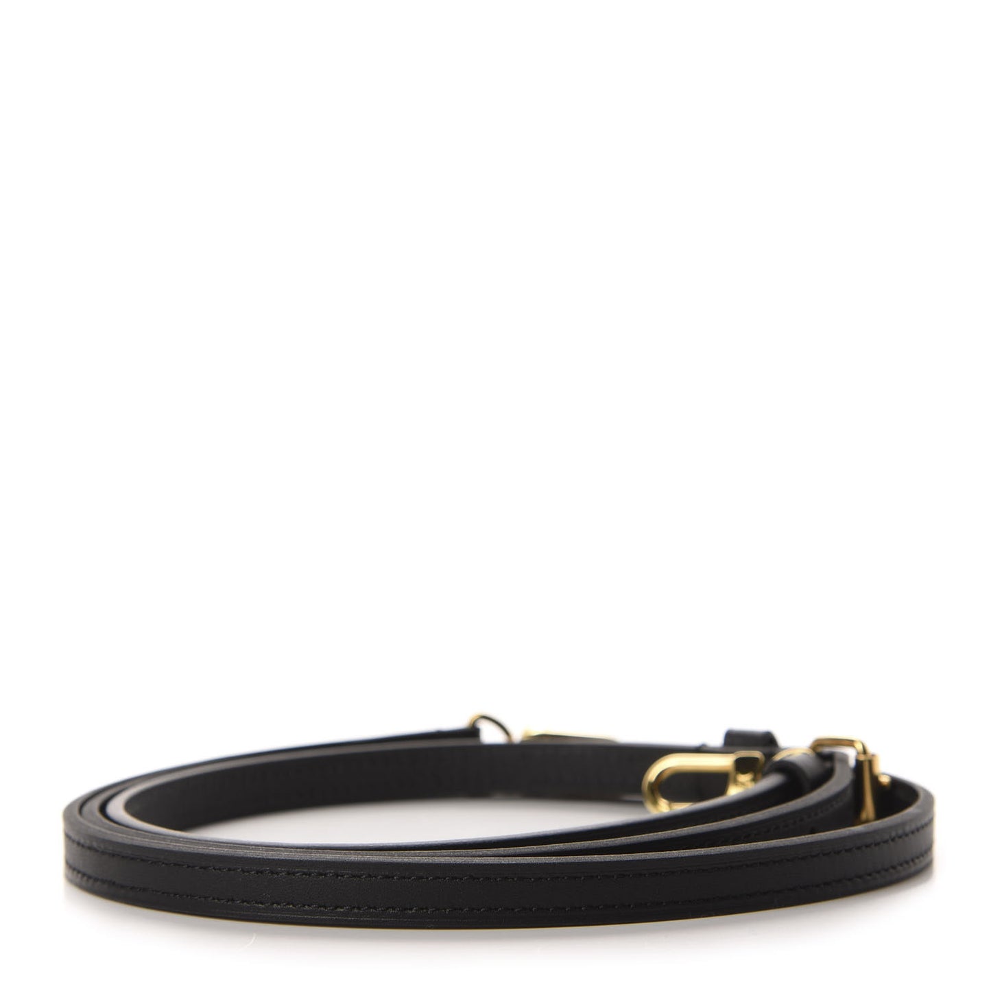 Calfskin 16mm Adjustable Shoulder Strap Black