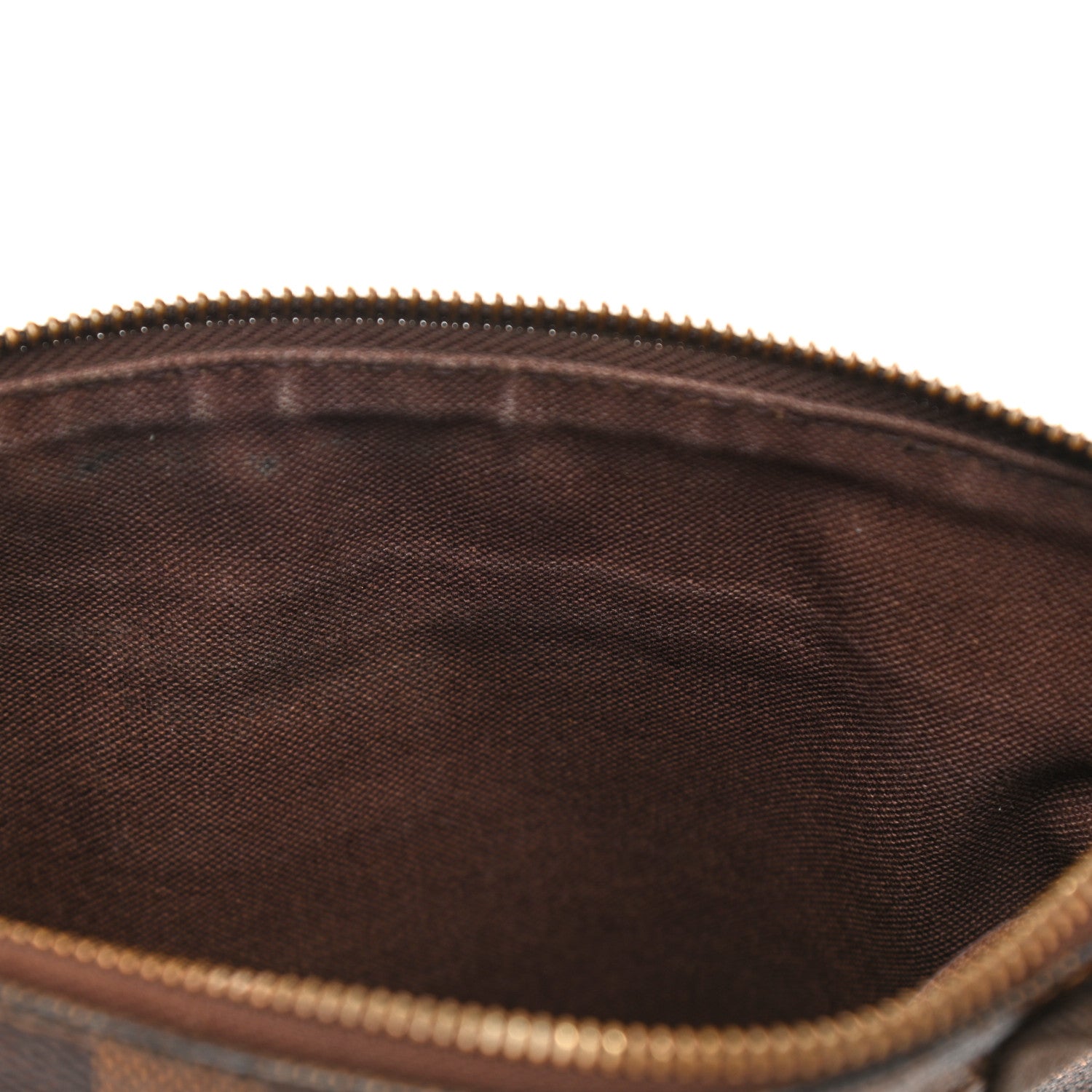 Louis Vuitton Damier Ebene Brooklyn Flat Pochette 12 of 12