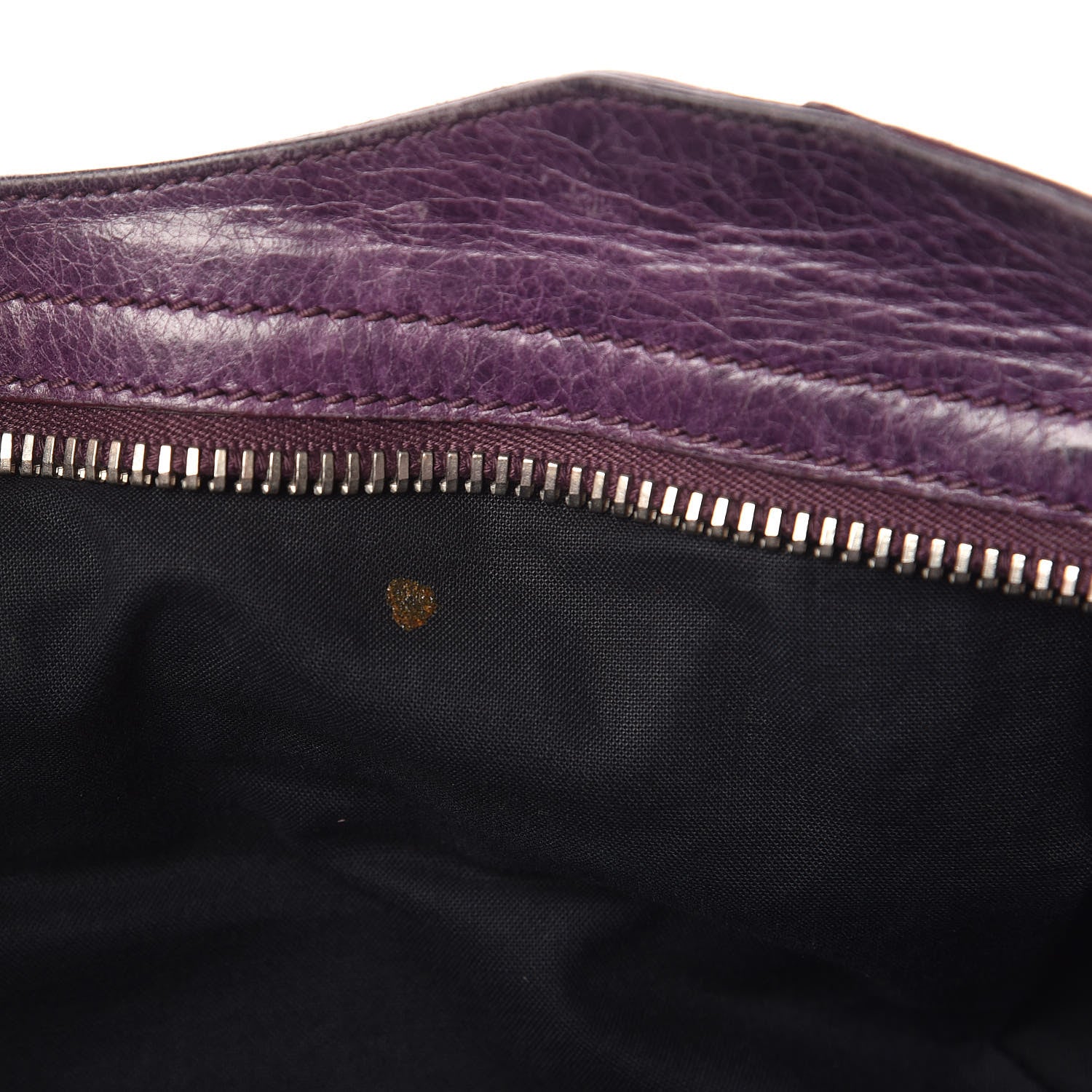 Balenciaga Agneau Giant Brogues Hardware City Raisin 18 of 24