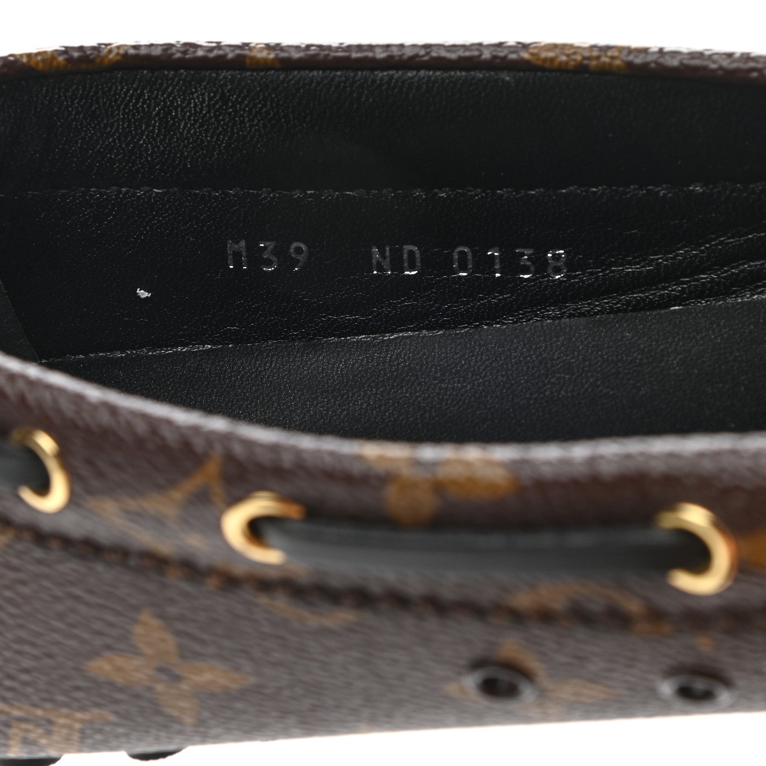 Louis Vuitton Monogram Mens Arizona Car Shoe Moccasin Loafers 9 Macassar 9 of 9