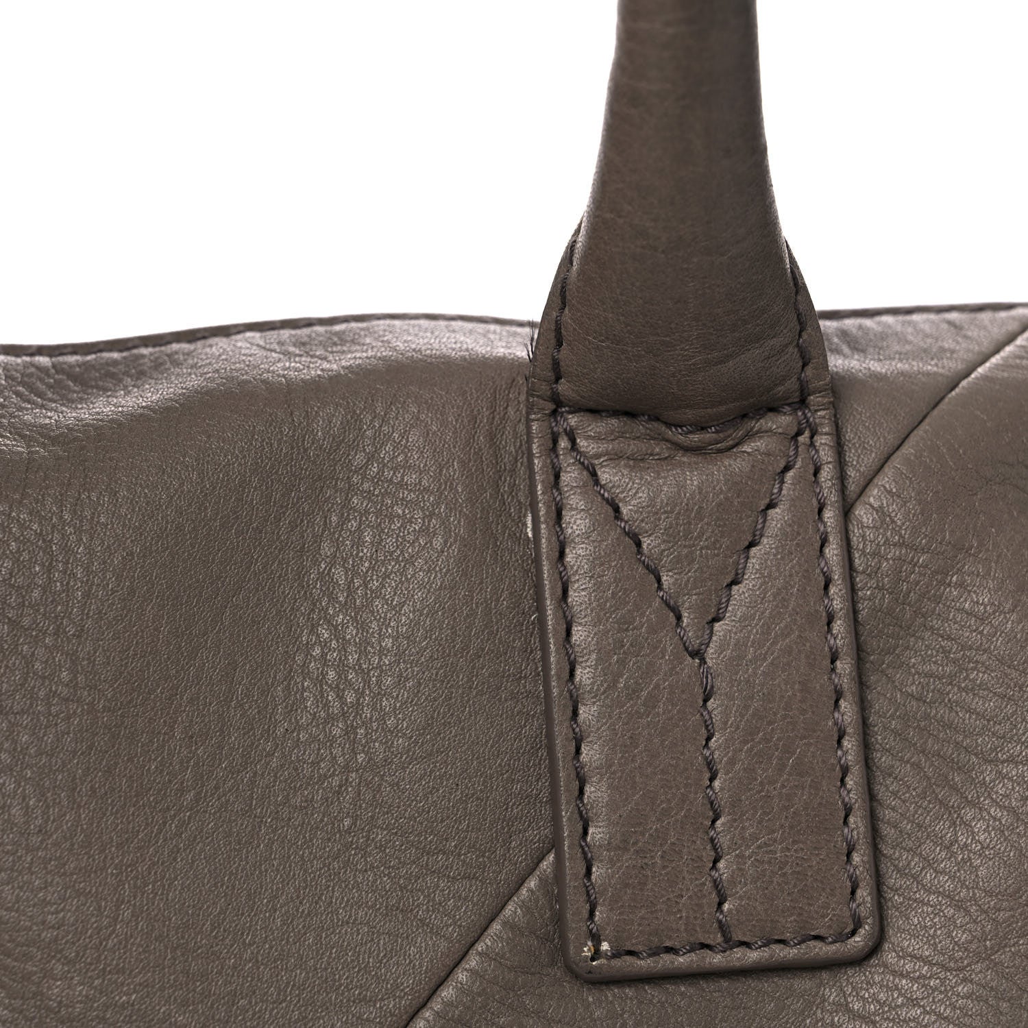 Saint Laurent Calfskin Sac Hamptons Weekender Bag Taupe 17 of 18