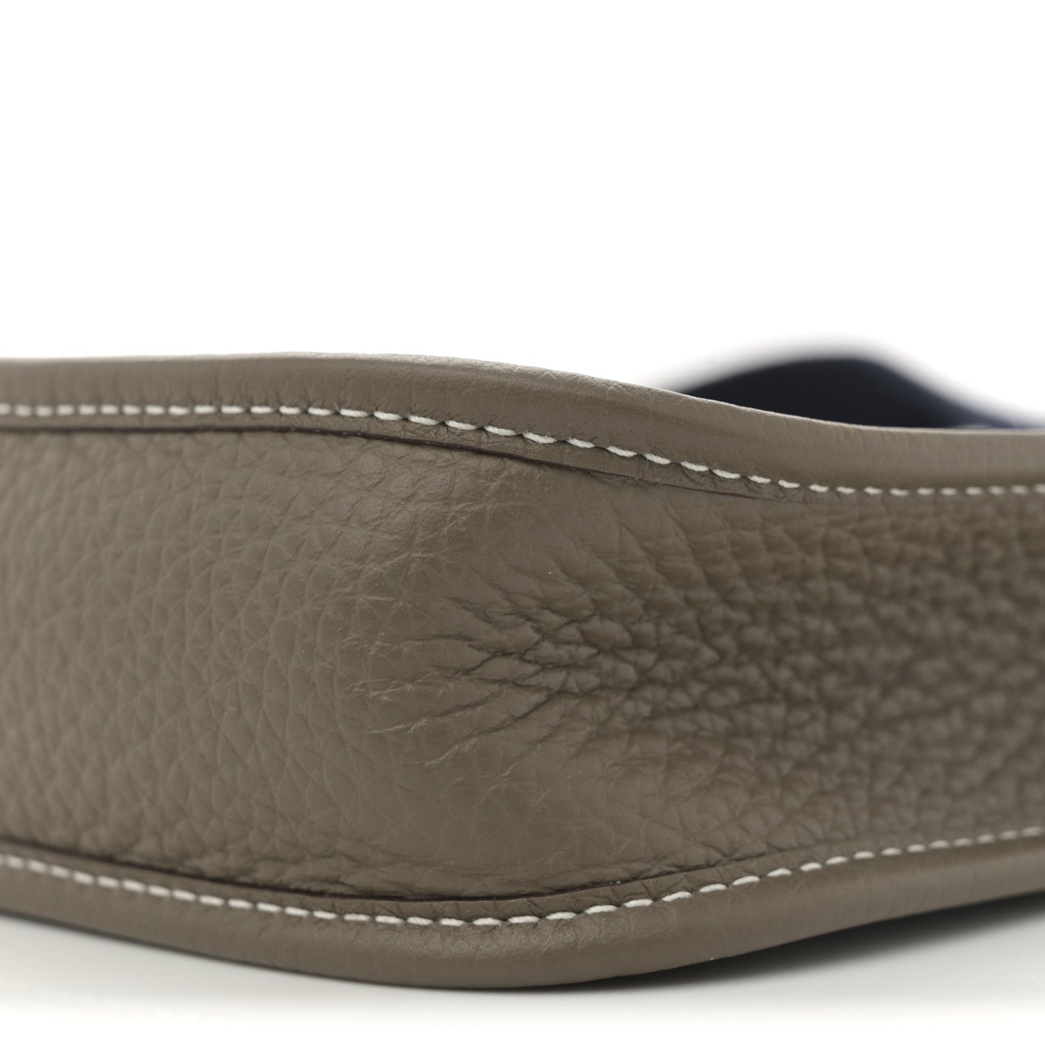 Hermes Taurillon Clemence Amazone Evelyne TPM Etoupe Bleu Indigo 10 of 11