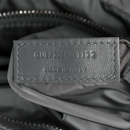 Saint Laurent Econyl Nylon Le 5 A 7 Hobo Grey 7 of 10