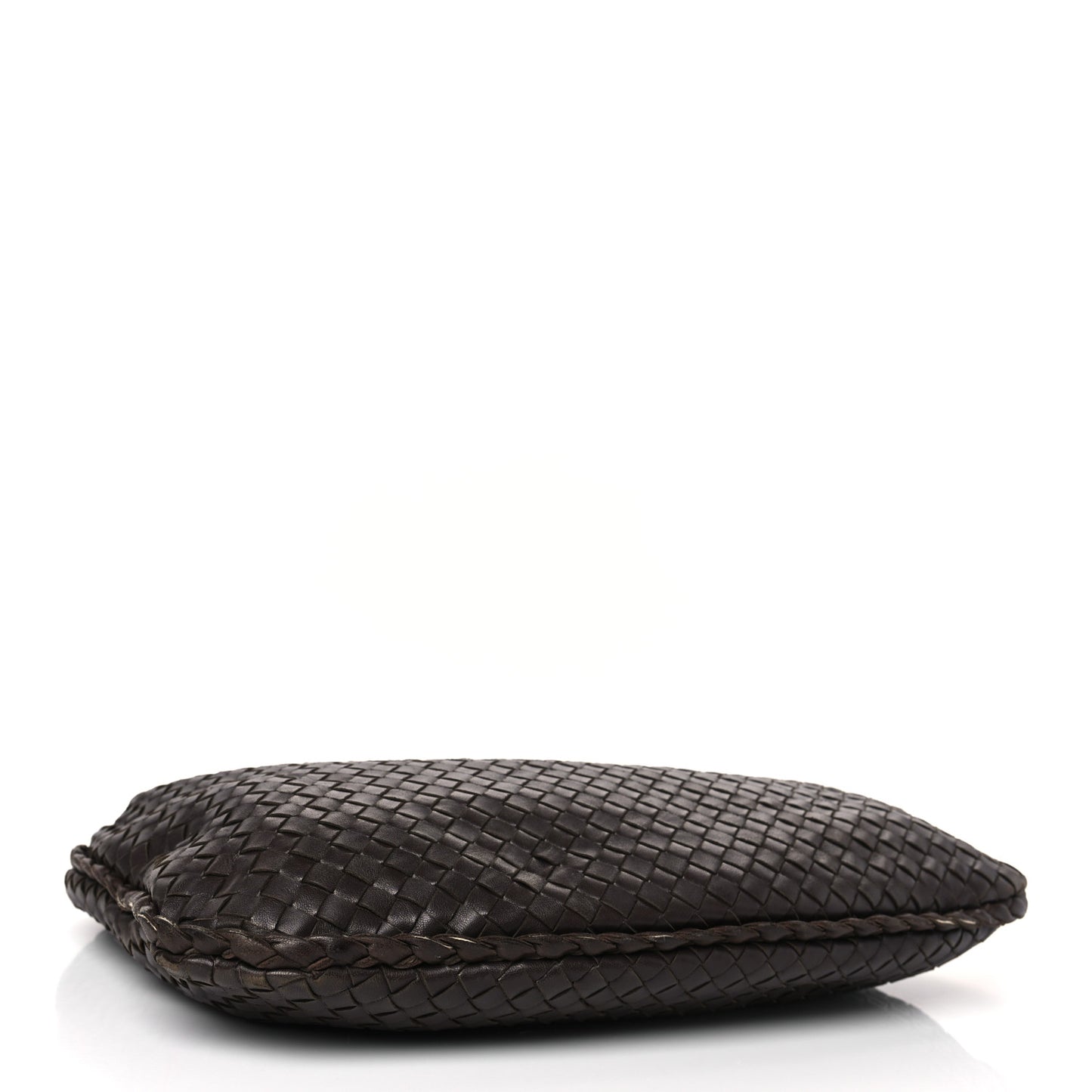 Nappa Intrecciato Medium Veneta Hobo Ebano