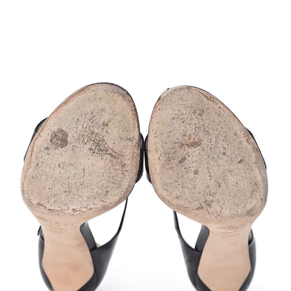 Jimmy Choo Kid Moxy 85 Sandals 40.5 Black 8 of 10