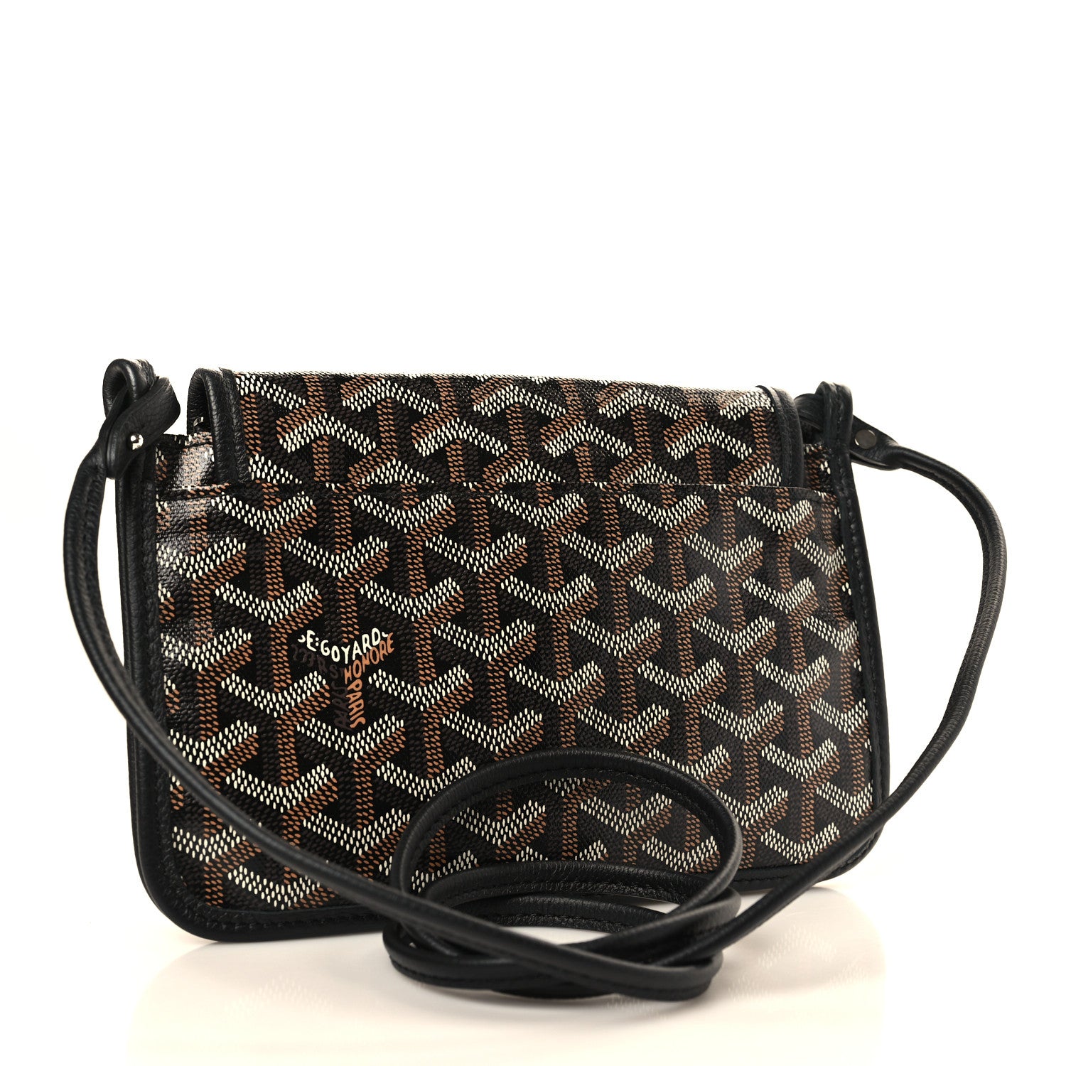 Goyard Goyardine Plumet Wallet Clutch Black 3 of 8