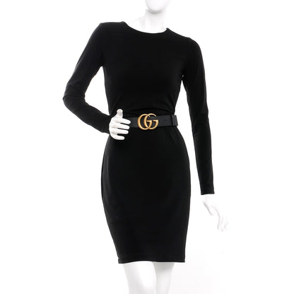 Gucci Calfskin Double G 40mm Belt 85 34 Black 3 of 6