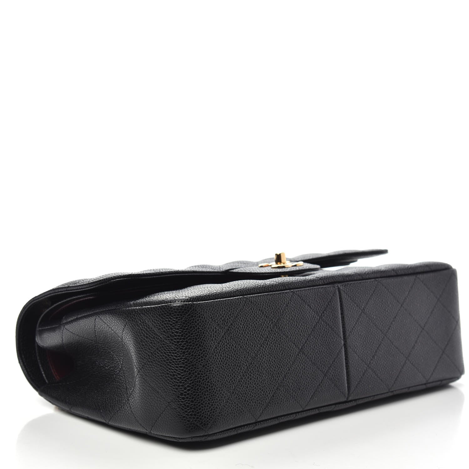 Chanel Caviar Quilted Jumbo Double Flap Black 5 of 11