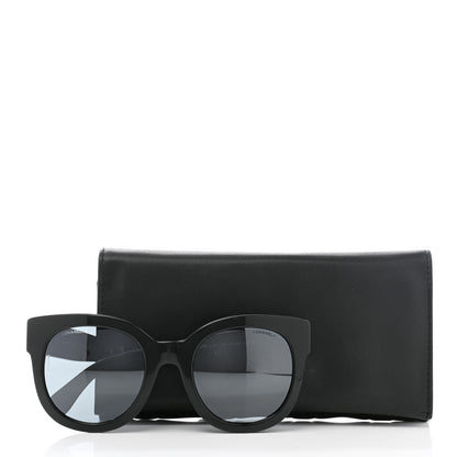 Chanel Acetate Butterfly Signature CC Sunglasses 5358 Black 8 of 8