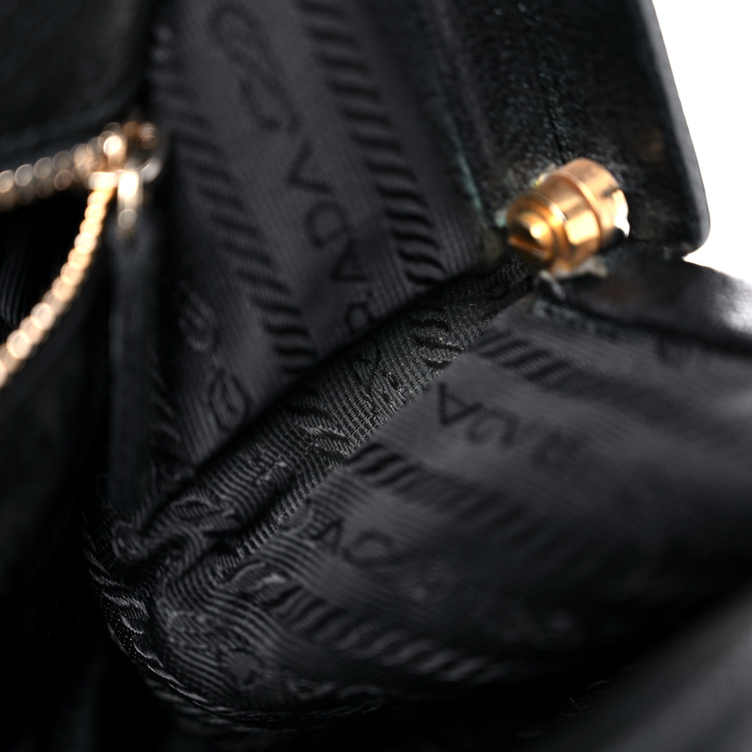 Prada Goatskin Cerniera Doctor Bag Black 19 of 42