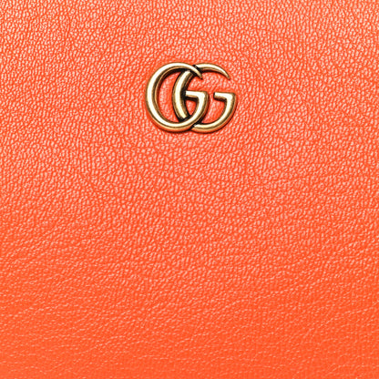 Gucci Goatskin Mini Aphrodite Shoulder Bag Orange 8 of 10
