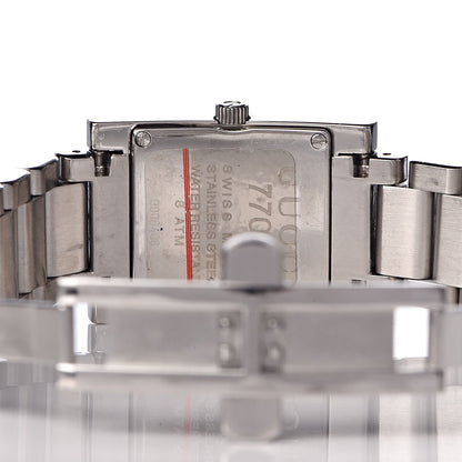 Gucci Stainless Steel 24mm 7700L Quartz Watch Black 6 of 6