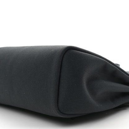 Hermes Military Toile Vache Hunter Herbag Zip PM 31 Black Vert Rousseau 10 of 11