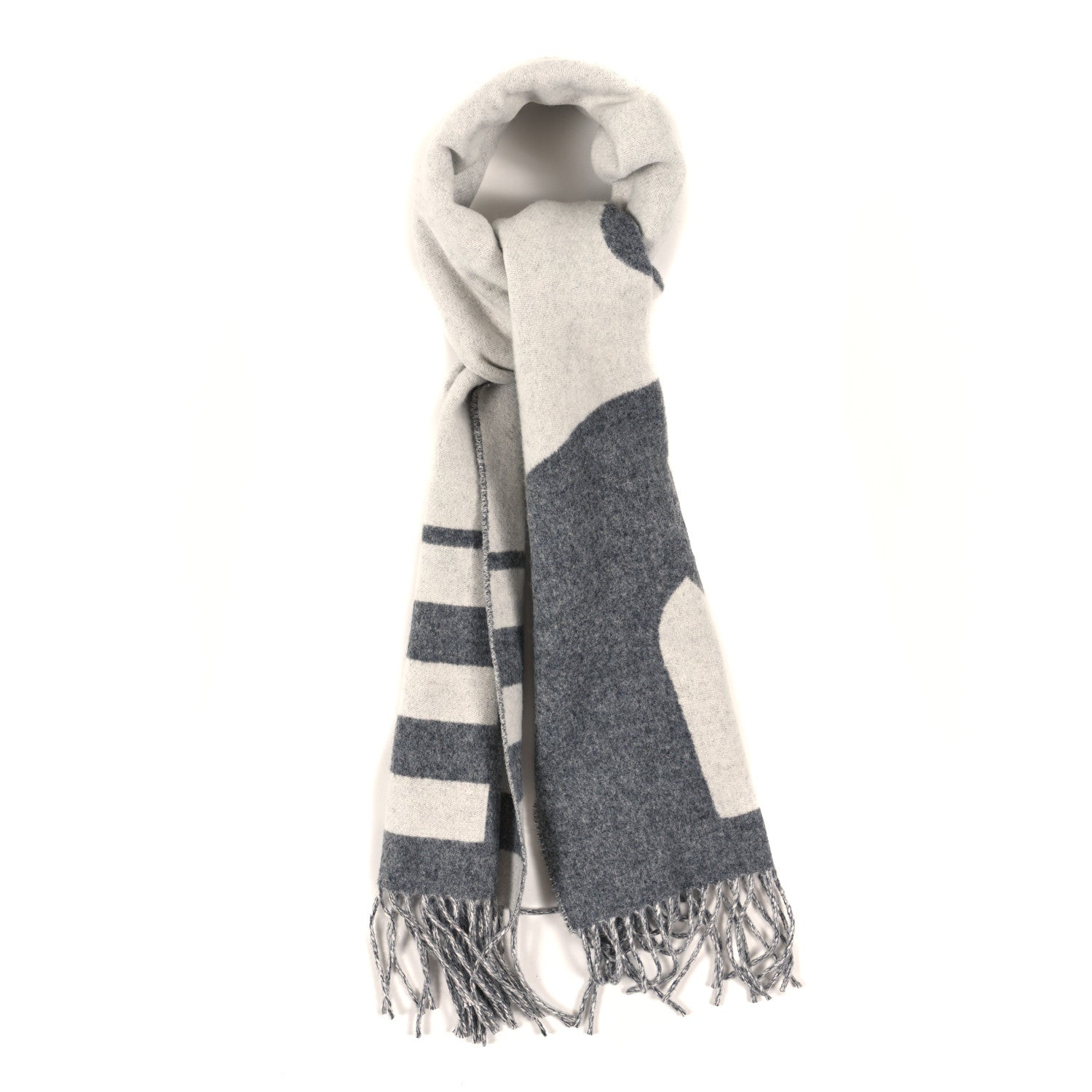 Hermes Cashmere Casaque Love Story Muffler 1 of 3