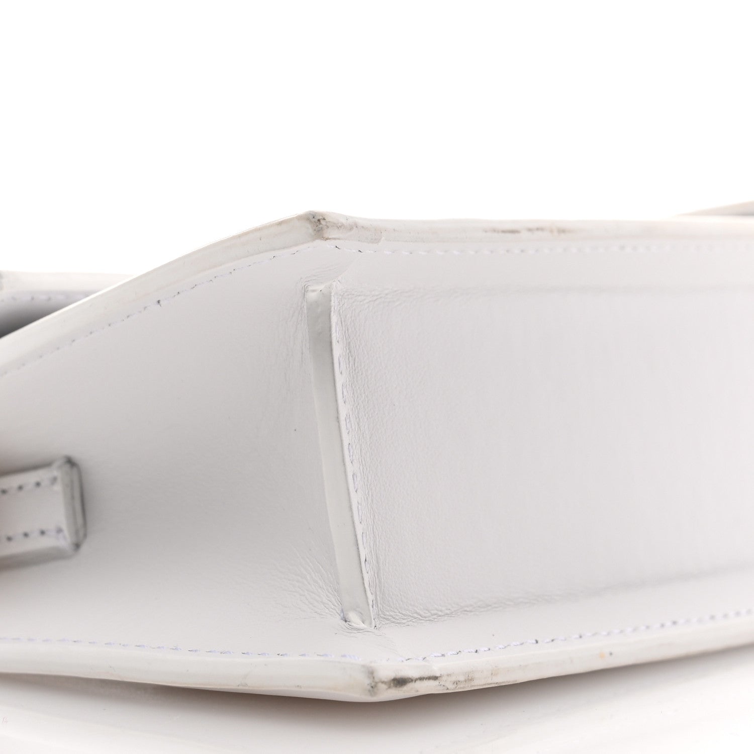 Jacquemus Smooth Calfskin Le Bambino Long White 8 of 11