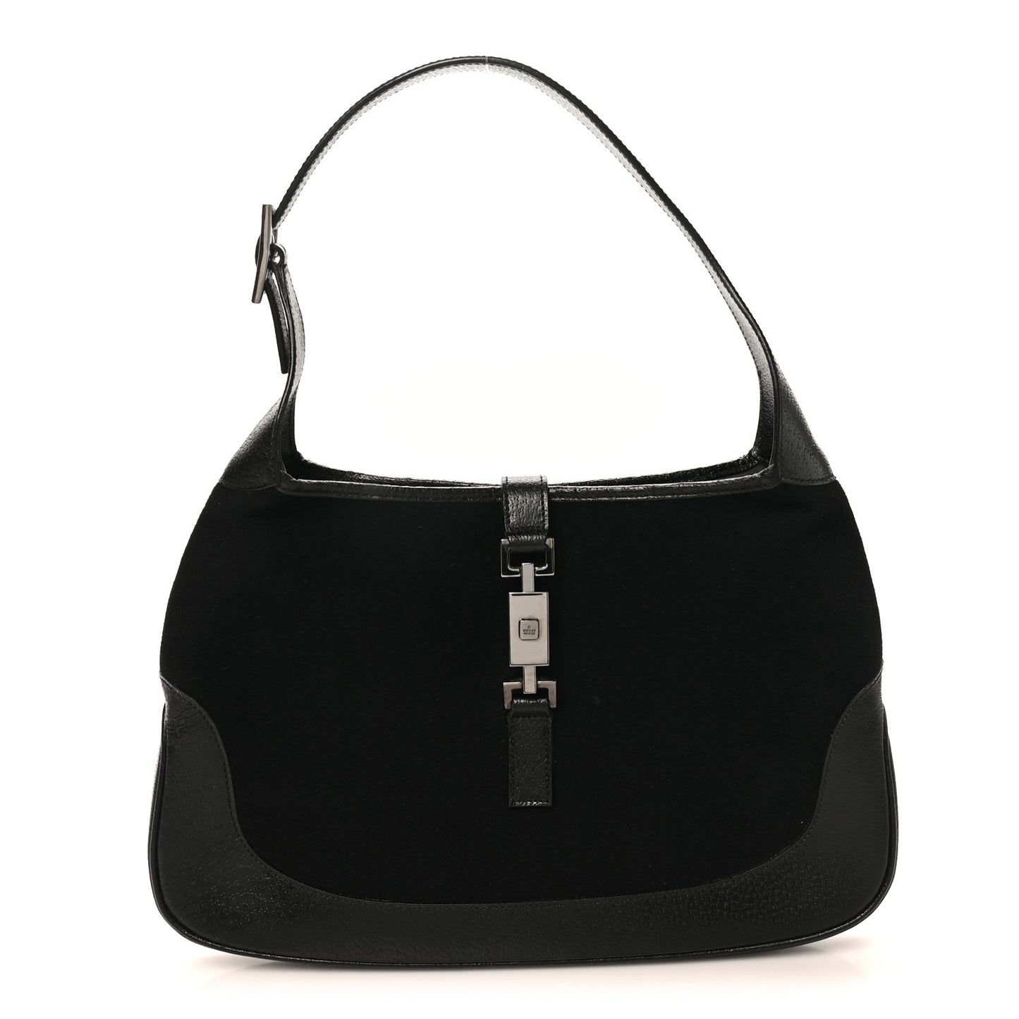 Felt Jackie O Hobo Black