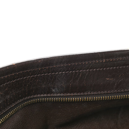 Fendi Calfskin FF Embossed Chef Shopper Tote Chocolate 10 of 15