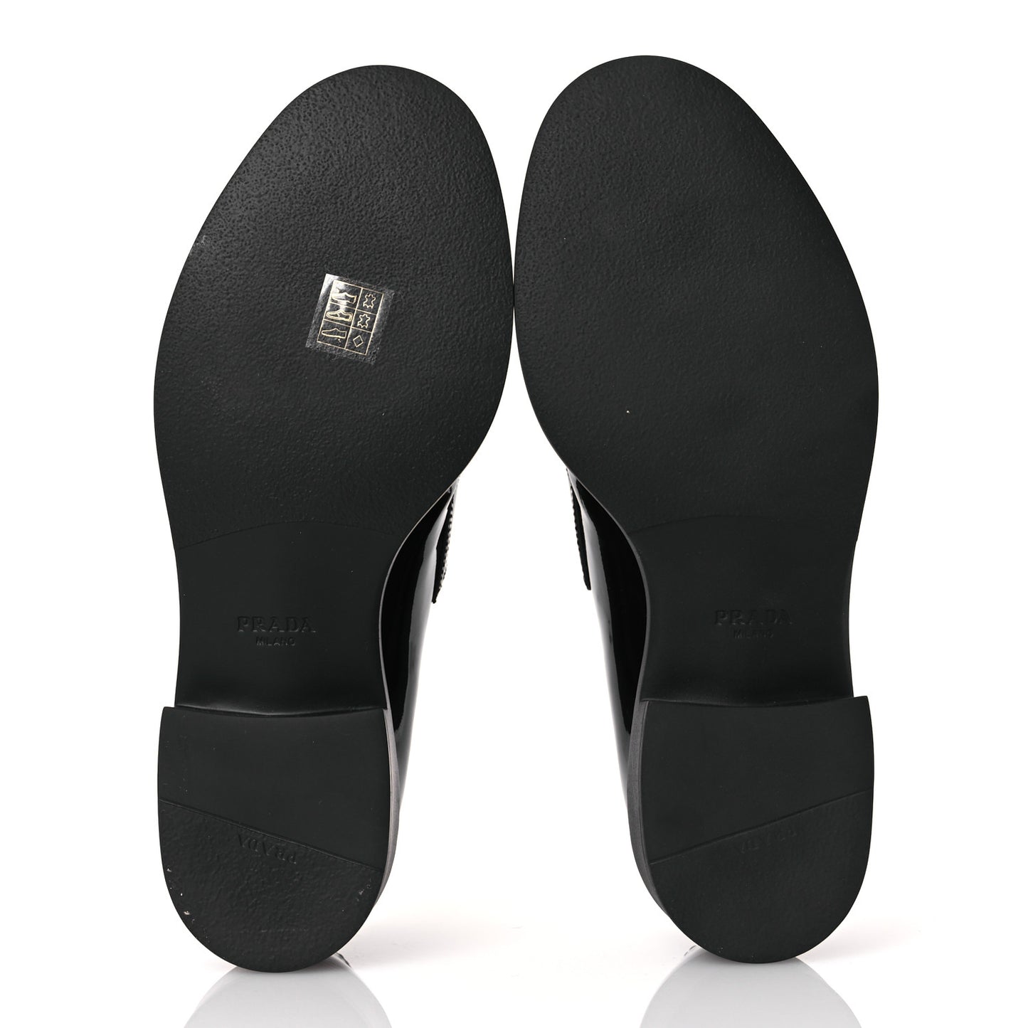 Vernice Triangle 50mm Loafers 41 Black