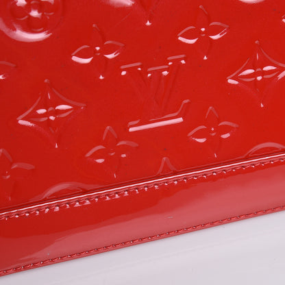 Louis Vuitton Vernis Alma BB Cherry 9 of 12