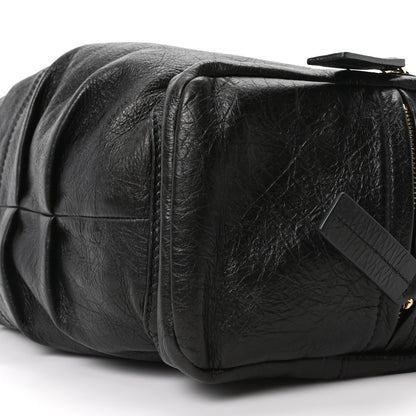 Christian Dior Crinkled Calfskin Large Grand Tour Multipocket Bag Black 10 of 10