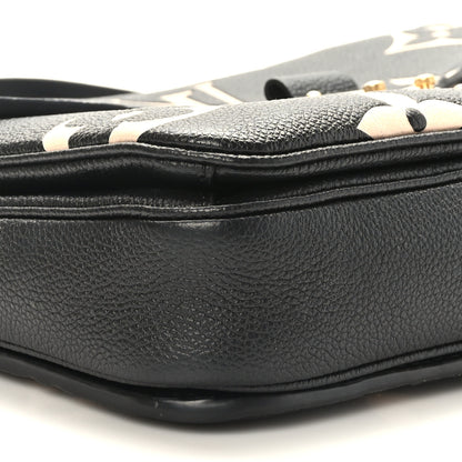 Louis Vuitton Empreinte Monogram Giant Pochette Metis Black Beige 7 of 9