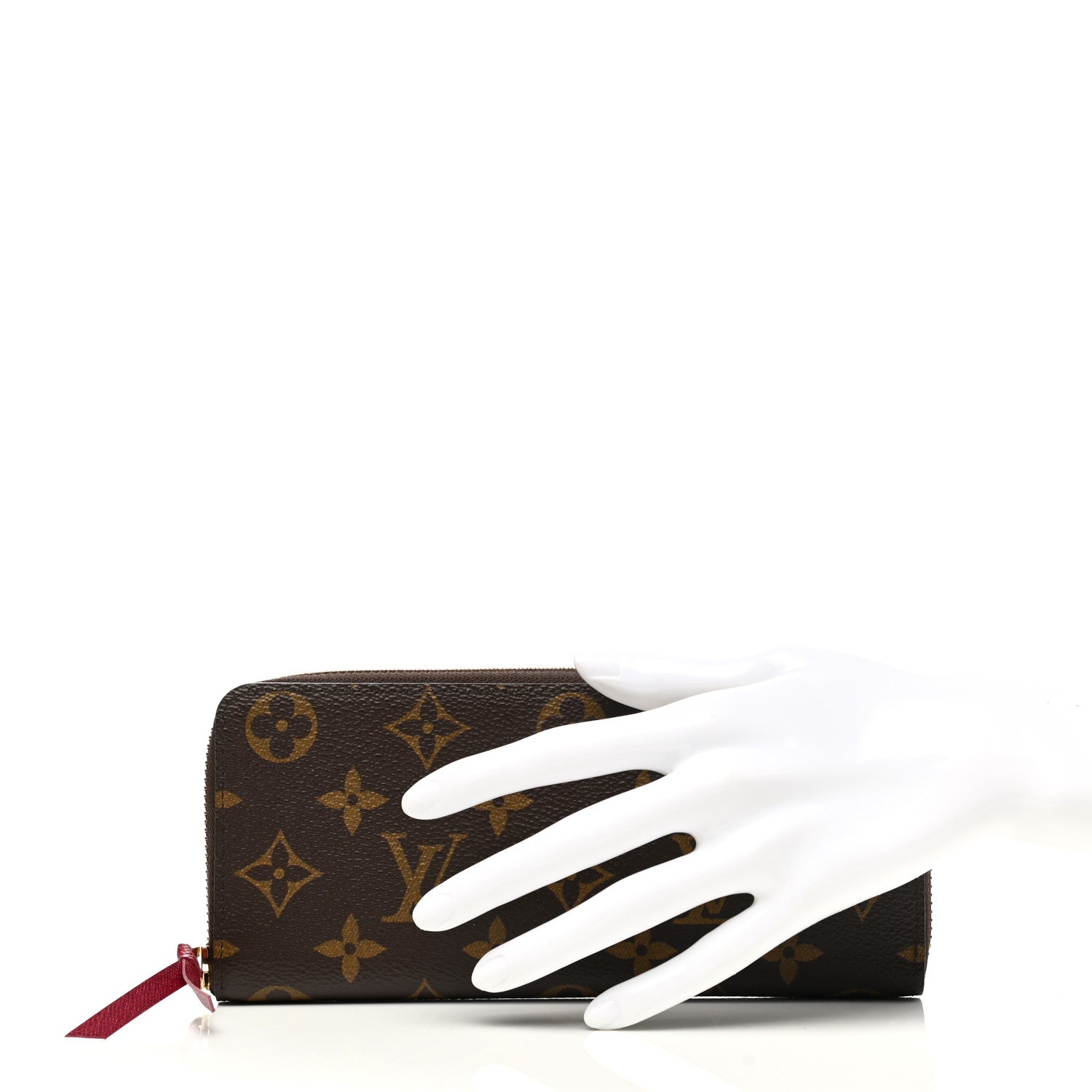 Louis Vuitton Monogram Clemence Wallet Fuchsia 2 of 8