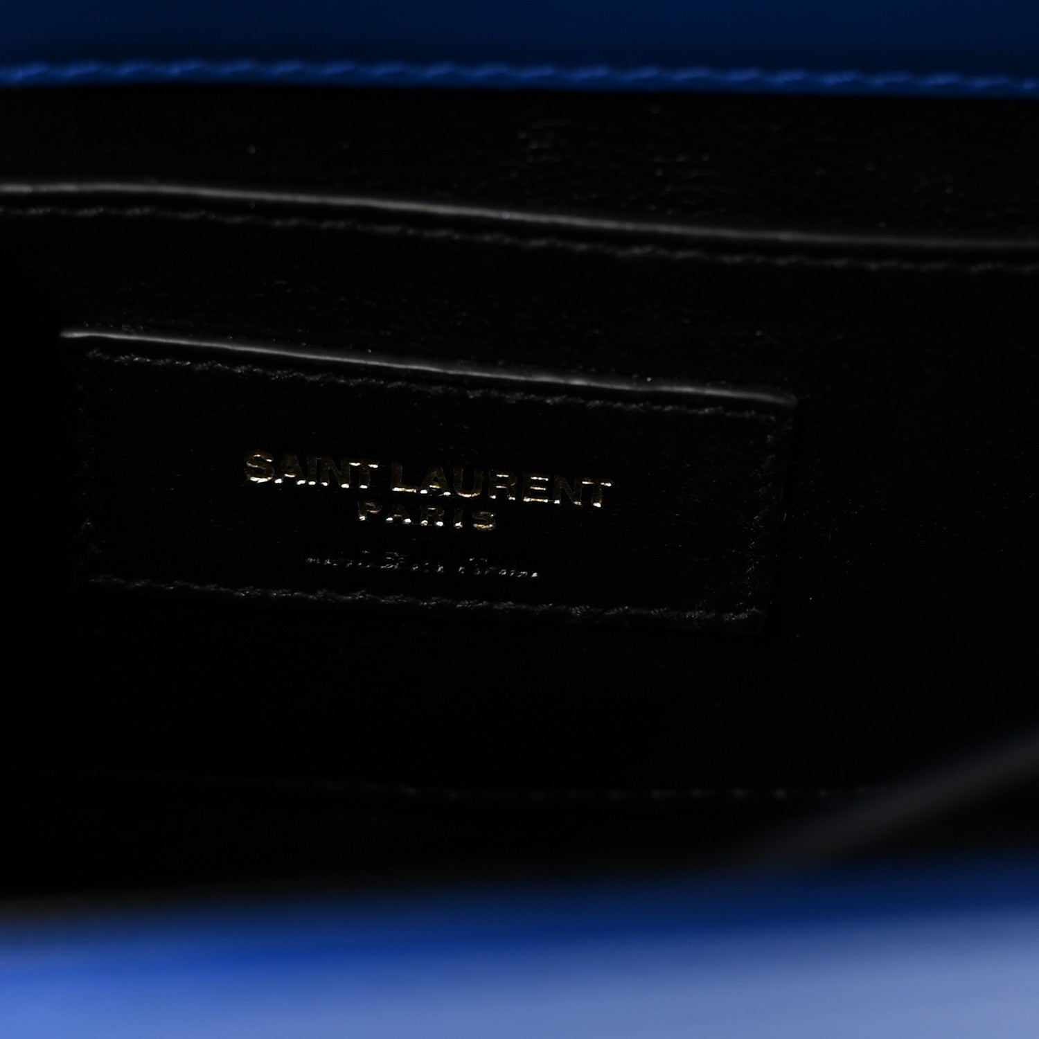 Saint Laurent Calfskin Mini Classic Monogram Cassandra Top Handle Bag Majorelle 6 of 9
