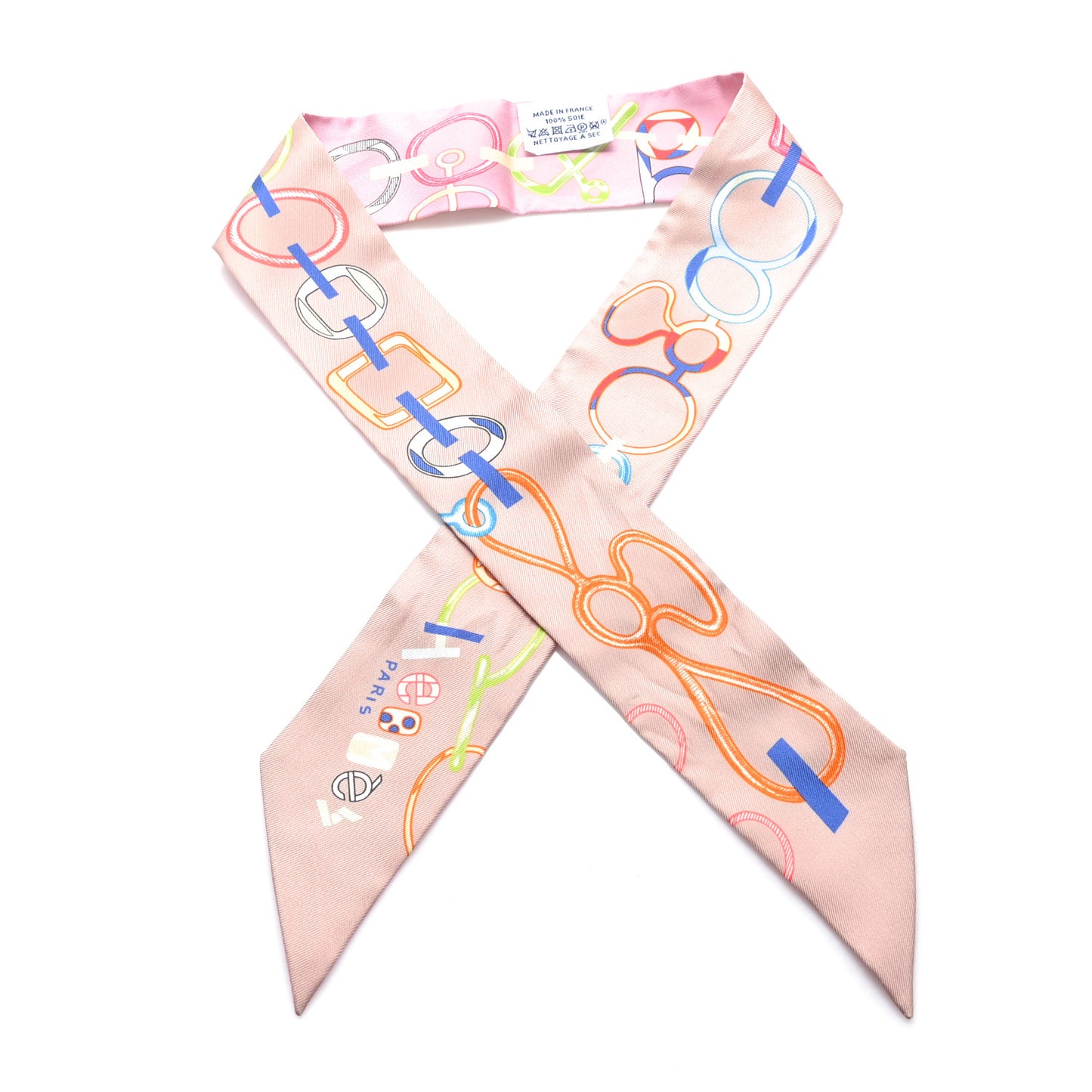 Silk Do Re Boucles Twilly Rose Poudre Bleu
