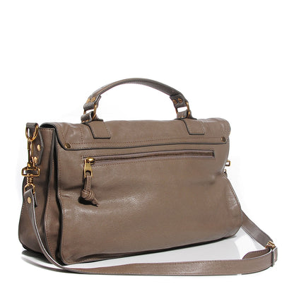 Proenza Schouler Lambskin Medium PS1 Satchel Smoke 3 of 12