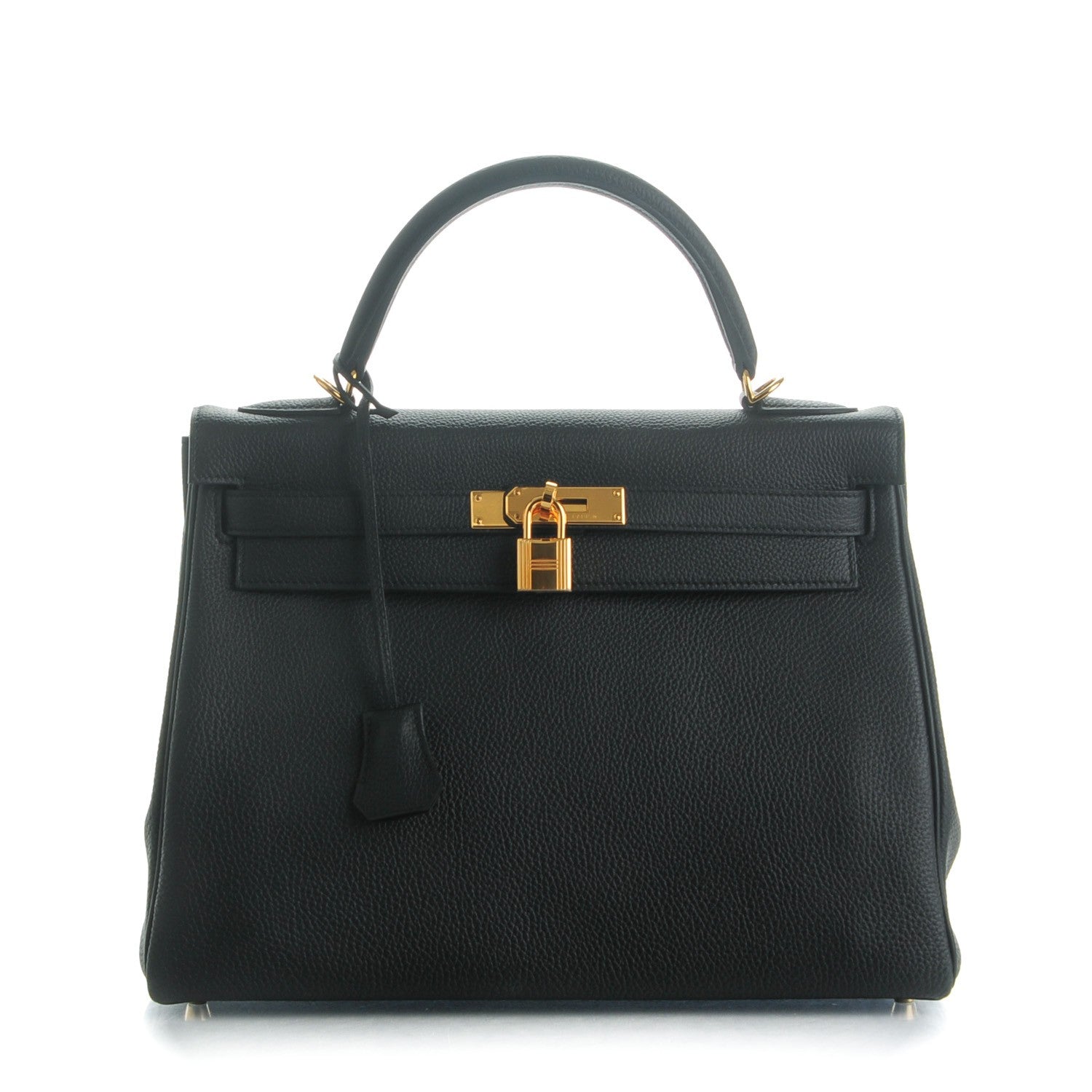 Hermes Togo Kelly Retourne 32 Black 1 of 26