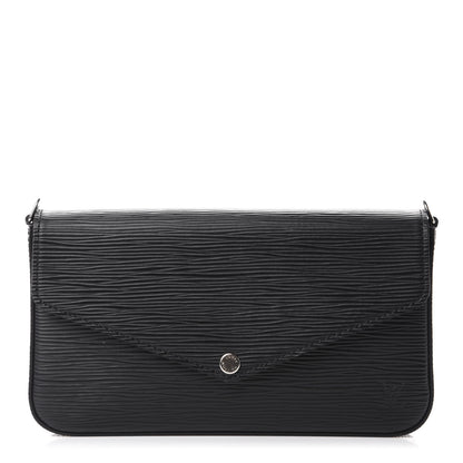 Louis Vuitton Epi Pochette Felicie Black 1 of 10