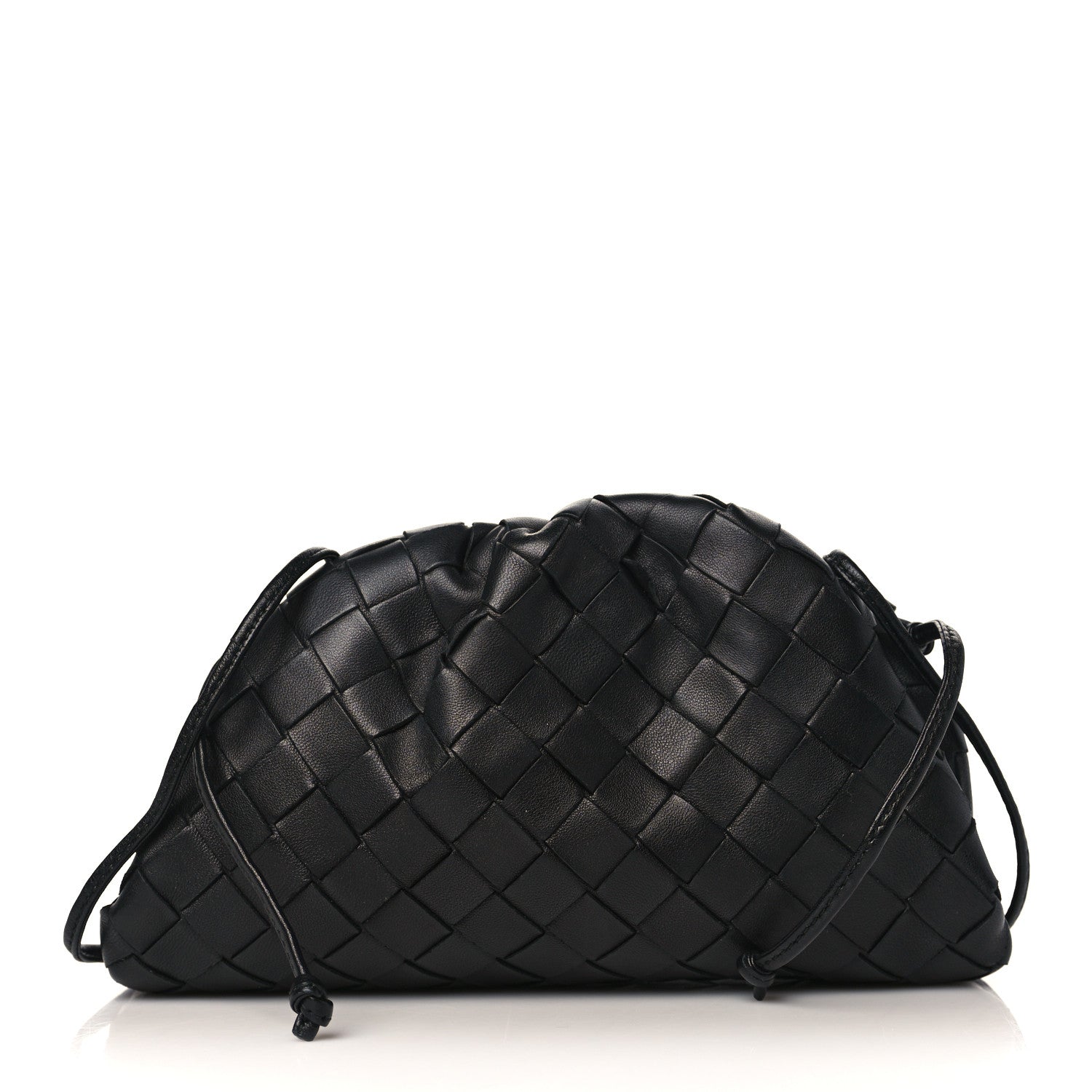 Bottega Veneta Nappa Intrecciato The Mini Pouch Black 1 of 10