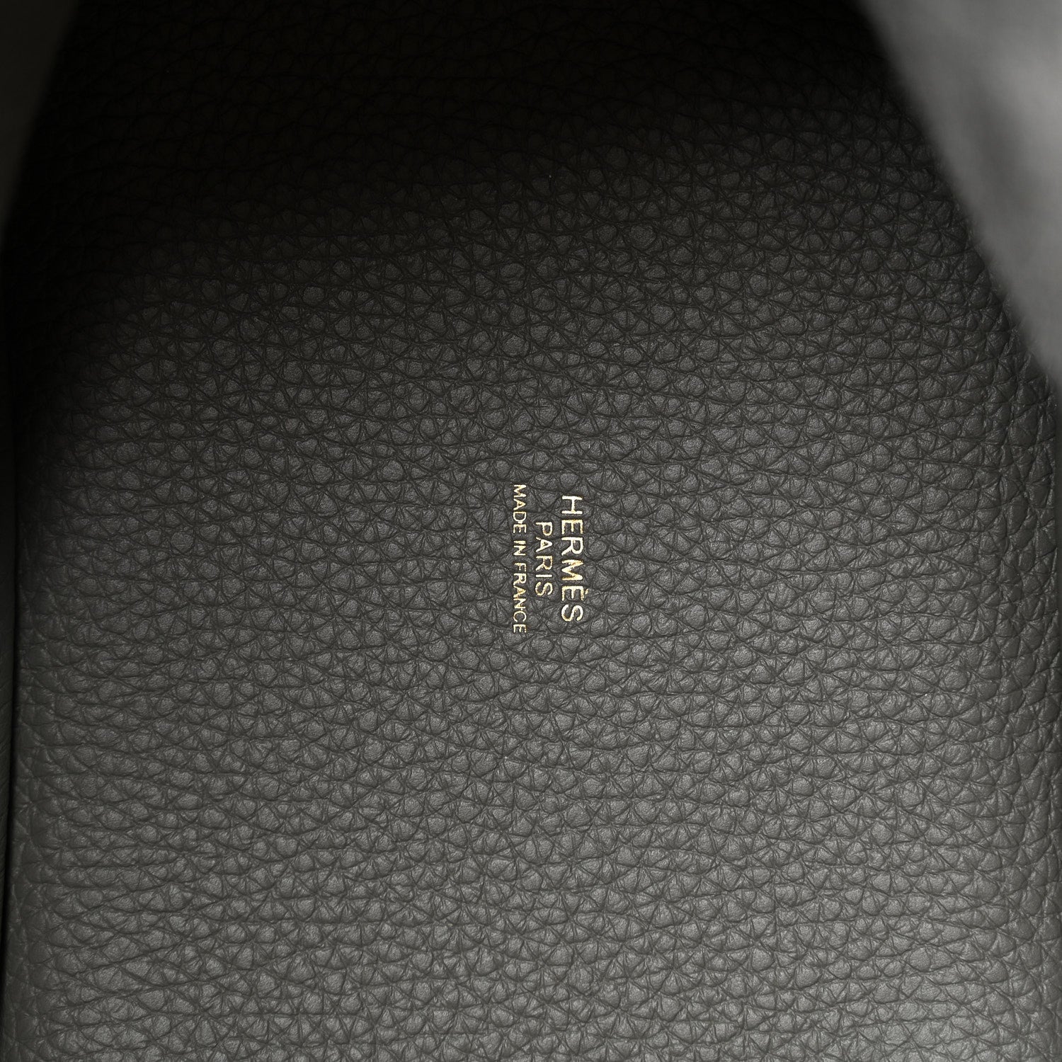 Hermes Taurillon Clemence Picotin Lock 18 PM Gris Meyer 1881425